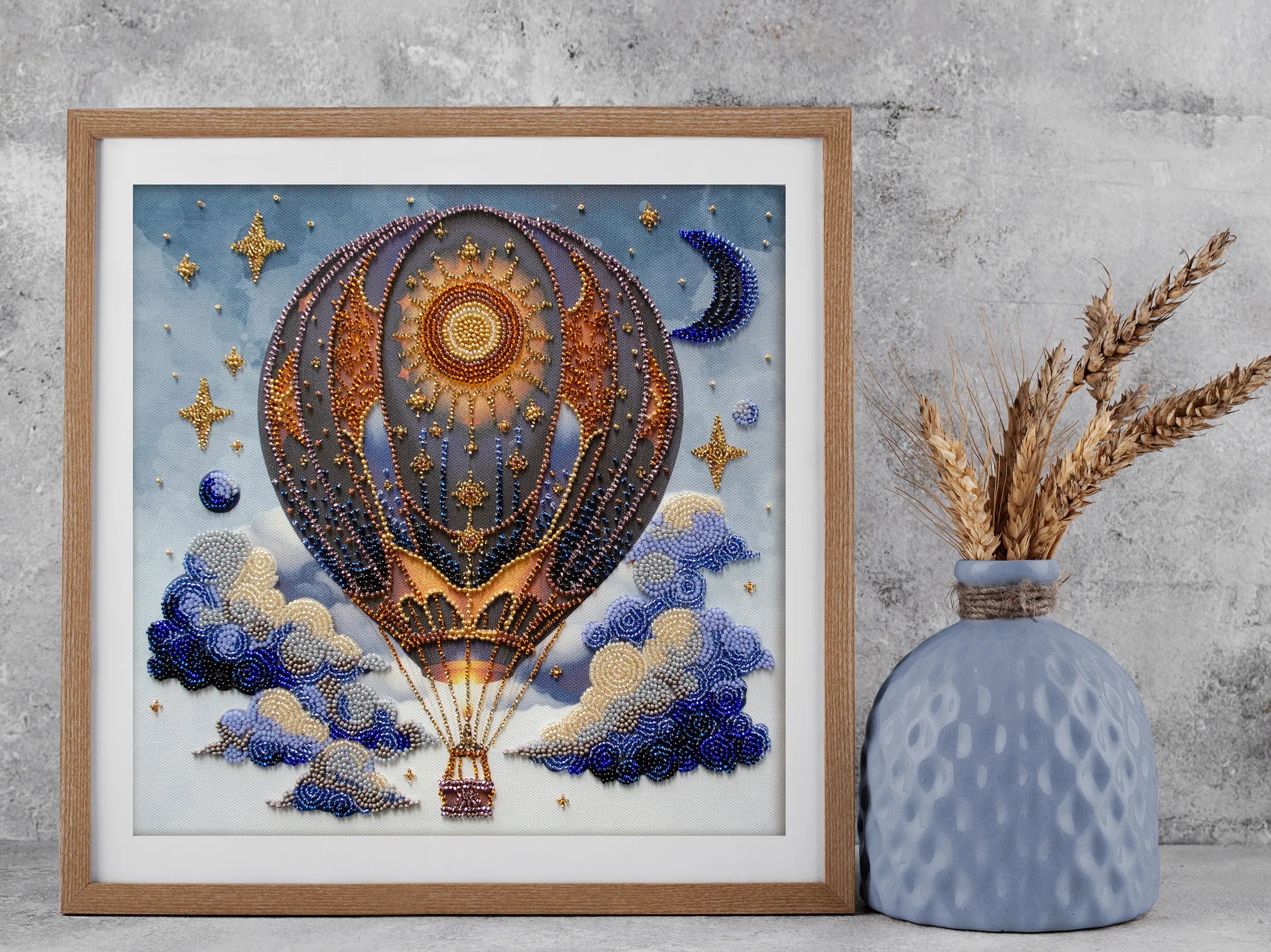 Bead Embroidery Kit Main Bead Embroidery Kit Air adventures