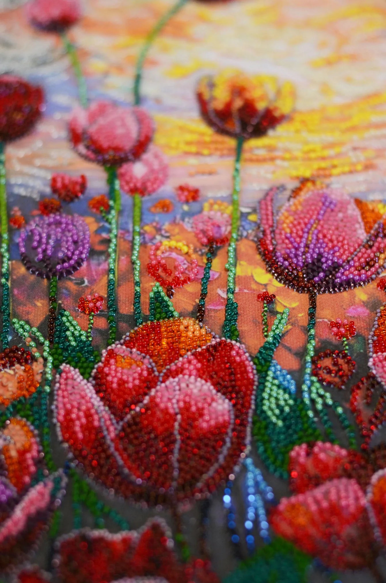 Bead Embroidery Kit Main Bead Embroidery Kit Spring rhythm