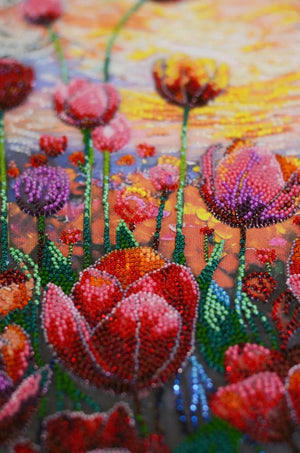 Bead Embroidery Kit Main Bead Embroidery Kit Spring rhythm