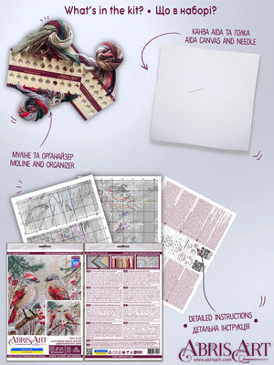 Cross Stitch Kit Cross-stitch kits Chittering about winter