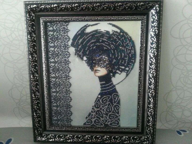 Bead Embroidery Kit Main Bead Embroidery Kit Morgana