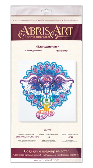 Bead Embroidery Kit Main Bead Embroidery Kit Prosperity