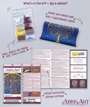 Bead Embroidery Kit Main Bead Embroidery Kit Radiance of Life