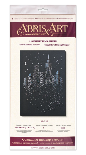 Bead Embroidery Kit Main Bead Embroidery Kit The glitter of the night lights