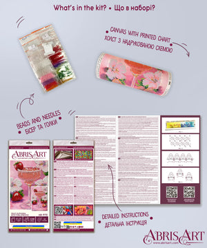 Bead Embroidery Kit Main Bead Embroidery Kit Fruit Euphoria