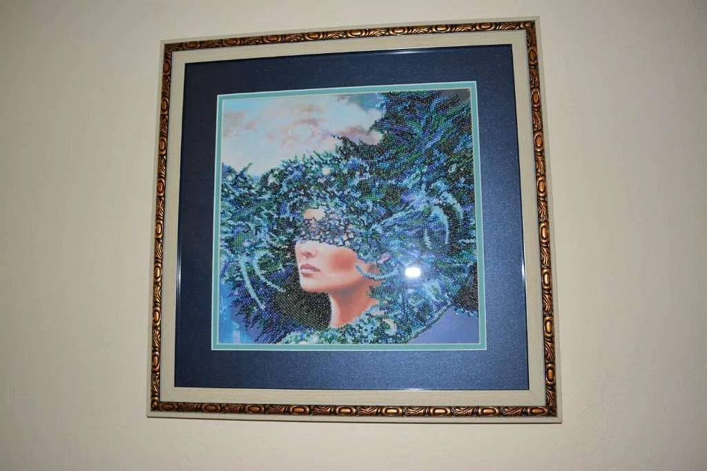 Bead Embroidery Kit Main Bead Embroidery Kit The Four Elements – Water