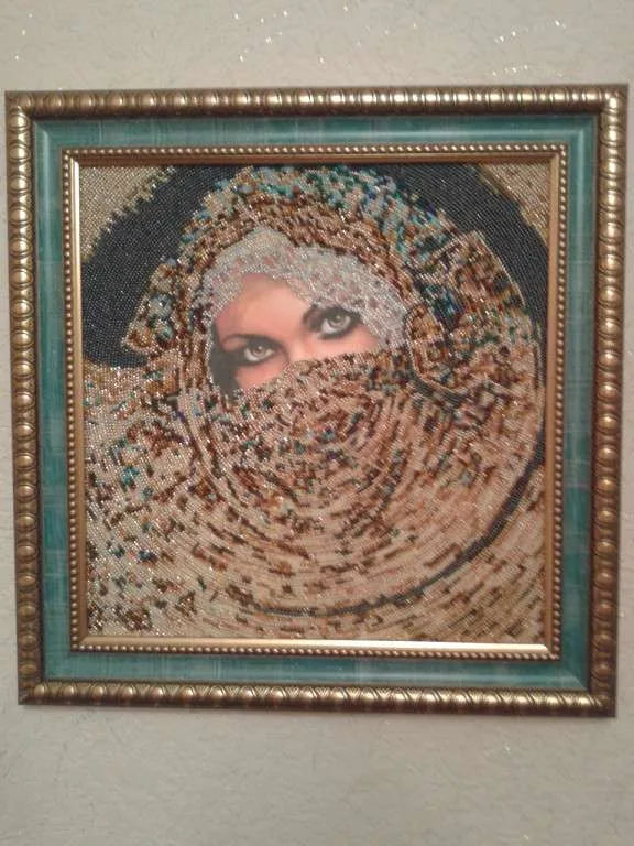 Bead Embroidery Kit Main Bead Embroidery Kit Scheherazade