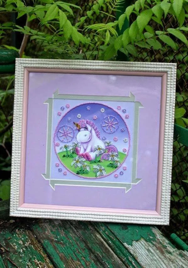Bead Embroidery Kit Mini Bead embroidery kit Pony