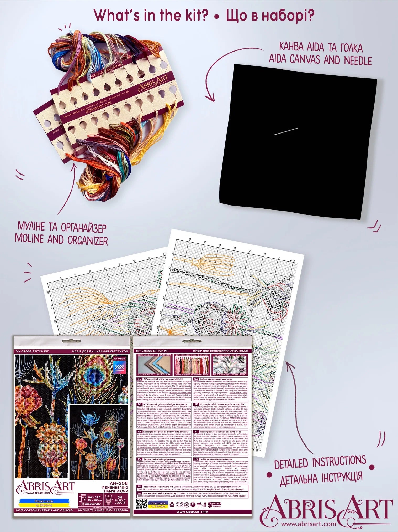 Cross Stitch Kit Cross-stitch kits Remembering