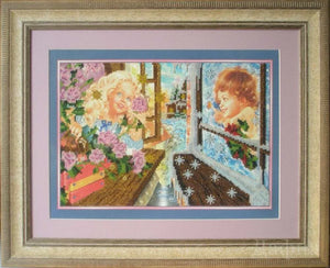 Bead Embroidery Kit Main Bead Embroidery Kit Kay and Gerda