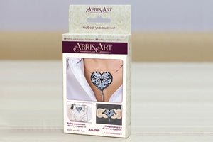 Brooch Embroidery Kit Decoration The key to the heart-2
