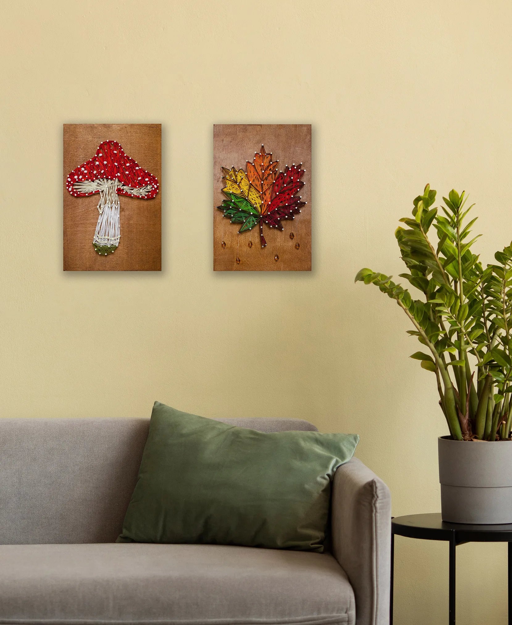String Art Kit Creative Kit/String Art Leaf
