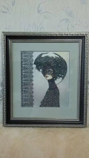 Bead Embroidery Kit Main Bead Embroidery Kit Morgana