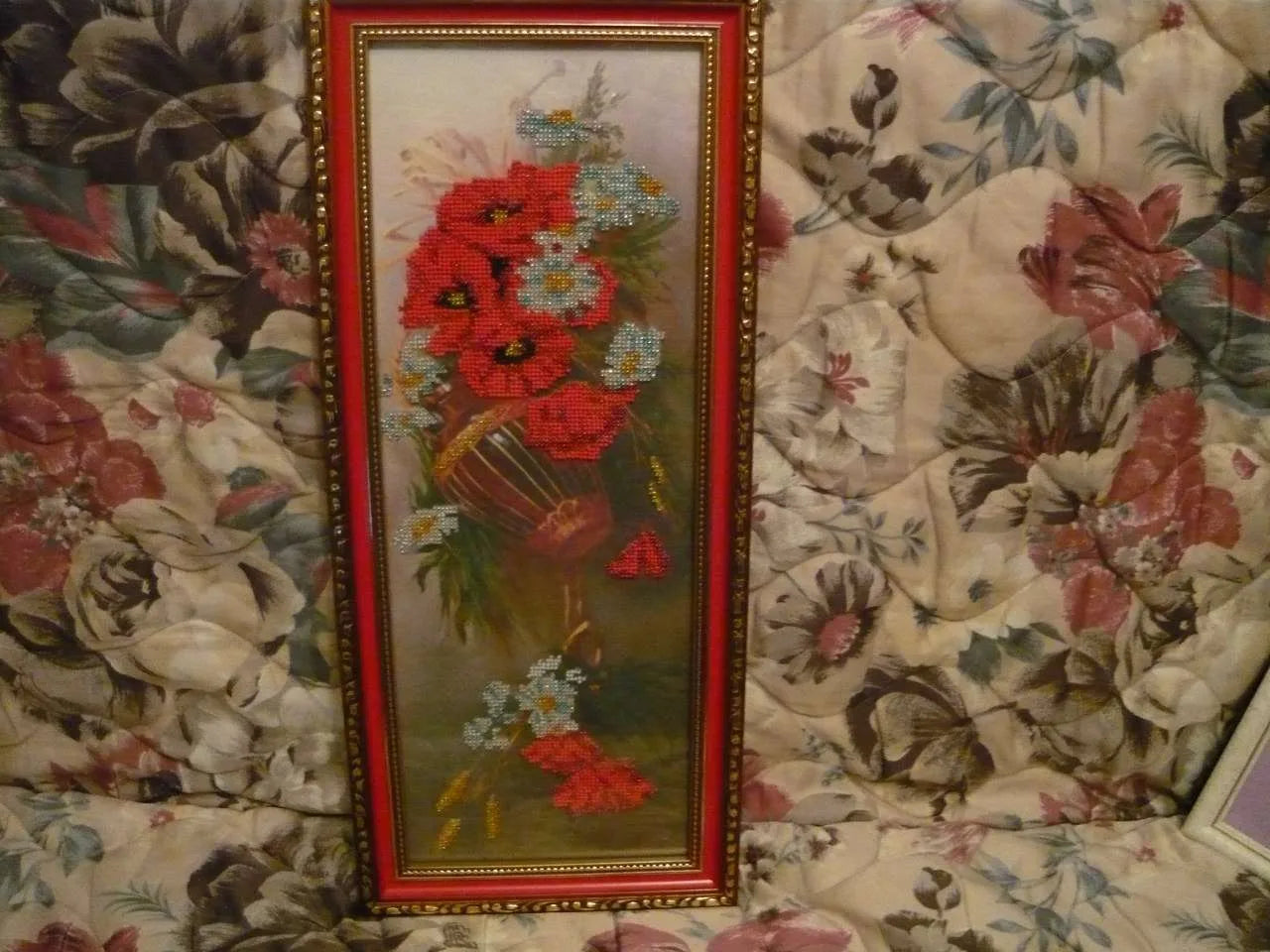 Bead Embroidery Kit Main Bead Embroidery kit Wild flowers
