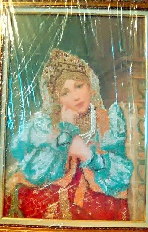 Bead Embroidery Kit Main Bead Embroidery Kit Nastenka