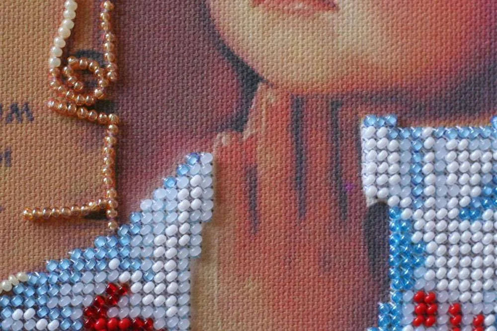 Bead Embroidery Kit Main Bead Embroidery Kit Prayer