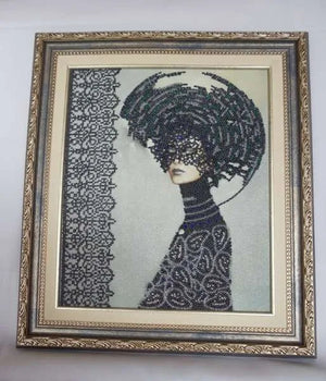 Bead Embroidery Kit Main Bead Embroidery Kit Morgana