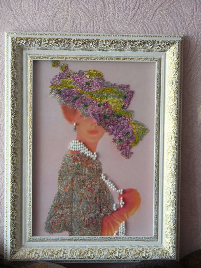 Bead Embroidery Kit Main Bead Embroidery Kit Elizabeth