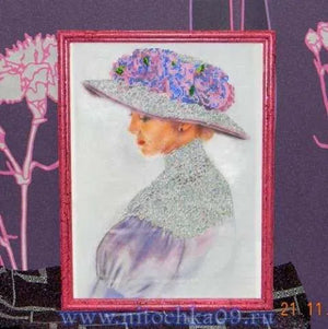 Bead Embroidery Kit Main Bead Embroidery kit Violet