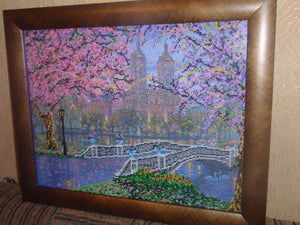 Bead Embroidery Kit Main Bead Embroidery Kit Spring bloom