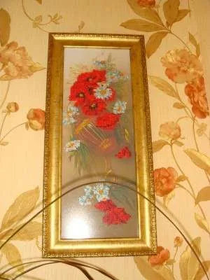 Bead Embroidery Kit Main Bead Embroidery kit Wild flowers