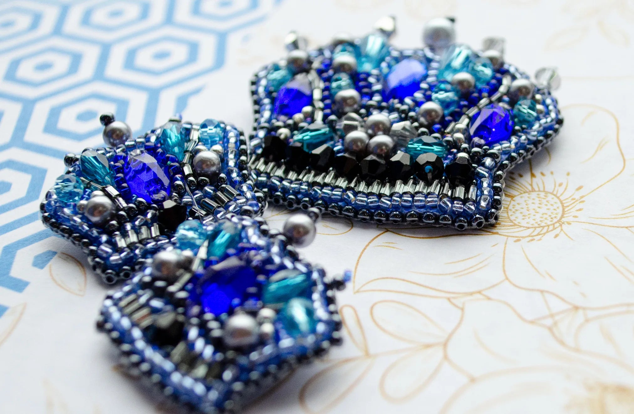 Brooch Embroidery Kit Decoration Crown (Decoration)